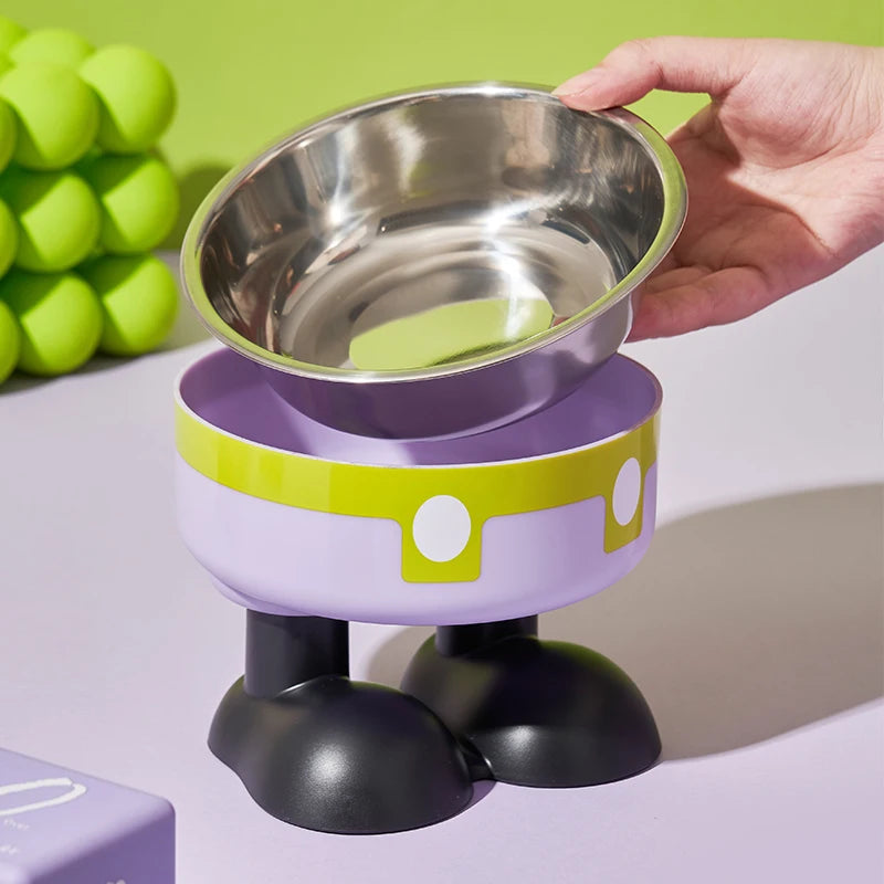 Cartoon Feet Pet Bowl – Fun, Functional & Full of Character - Pet Bliss