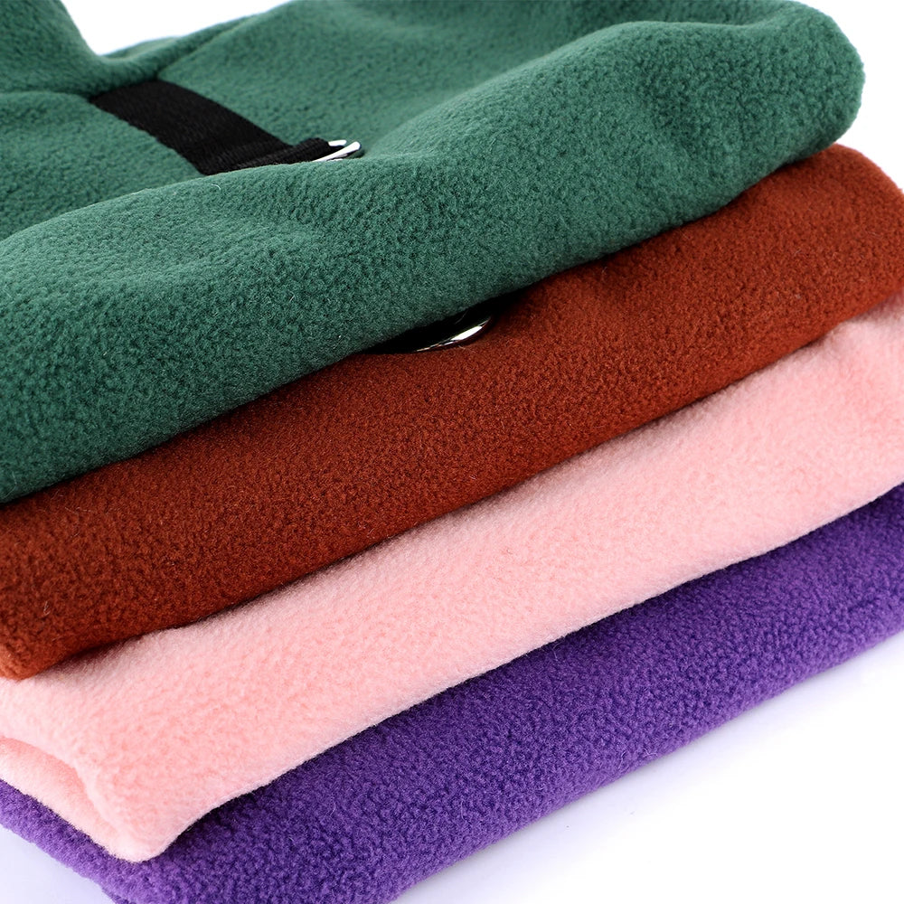 Cozy Fleece Pet Vest – Warmth with a Zip - Pet Bliss
