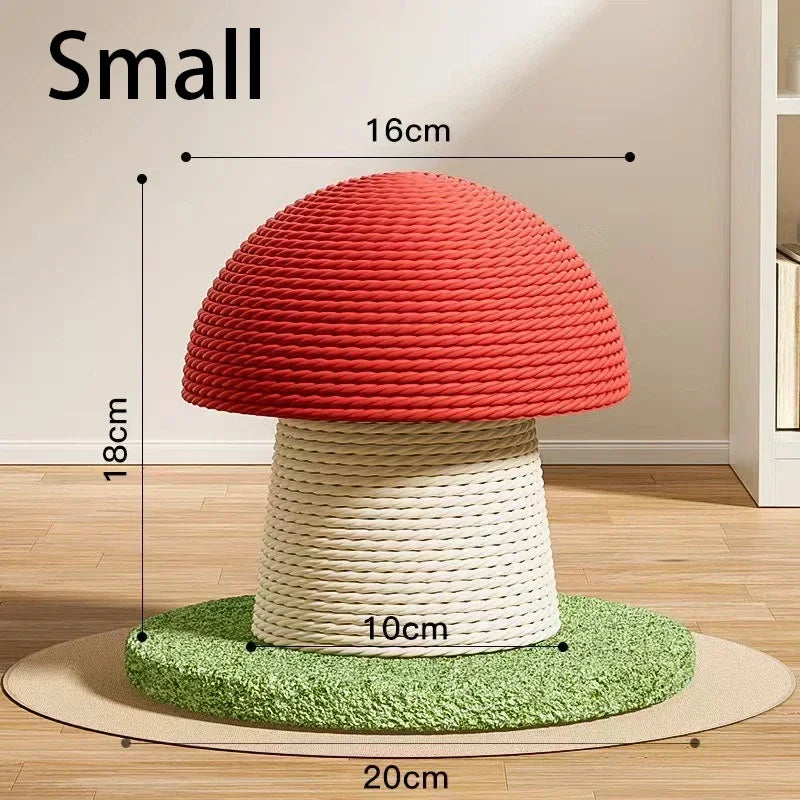 🍄 Mushroom Cat Scratching Post – A stylish blend of fun & function! - Pet Bliss