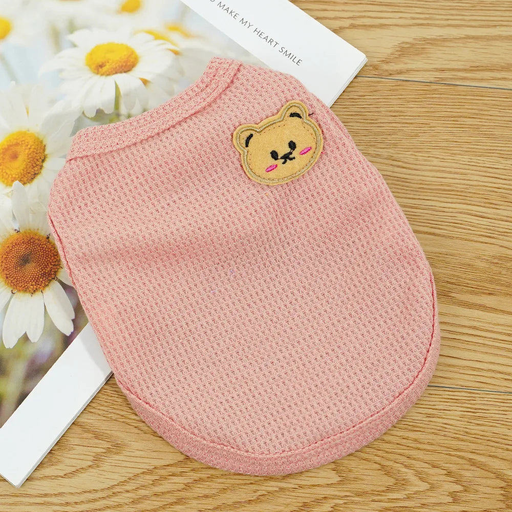 ColorPop Teddy Dog Tee – Soft, Sweet & Full of Personality - Pet Bliss