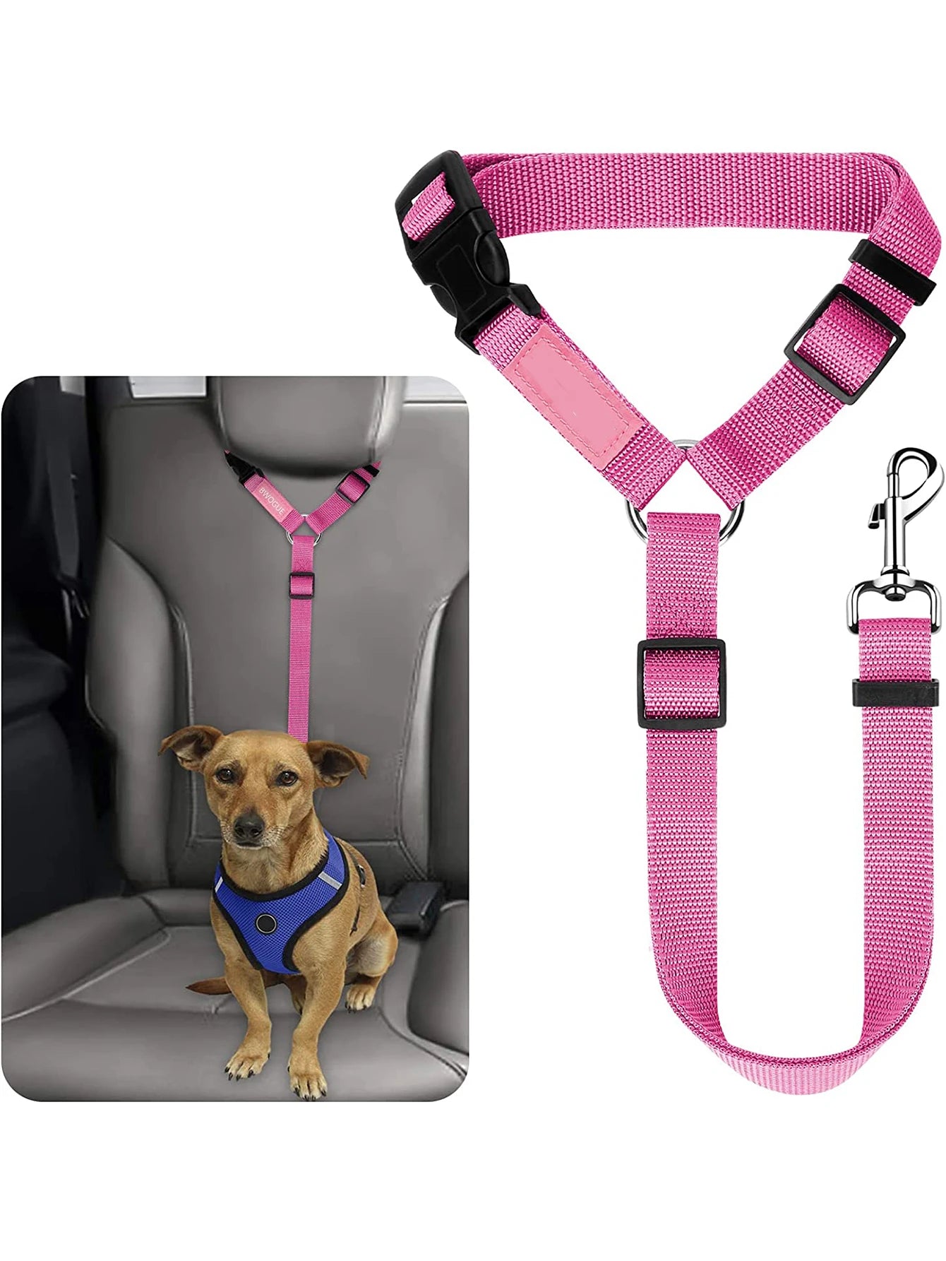 Dog Seat Belt – Ultimate Safety & Comfort for Your Pup! - Pet Bliss