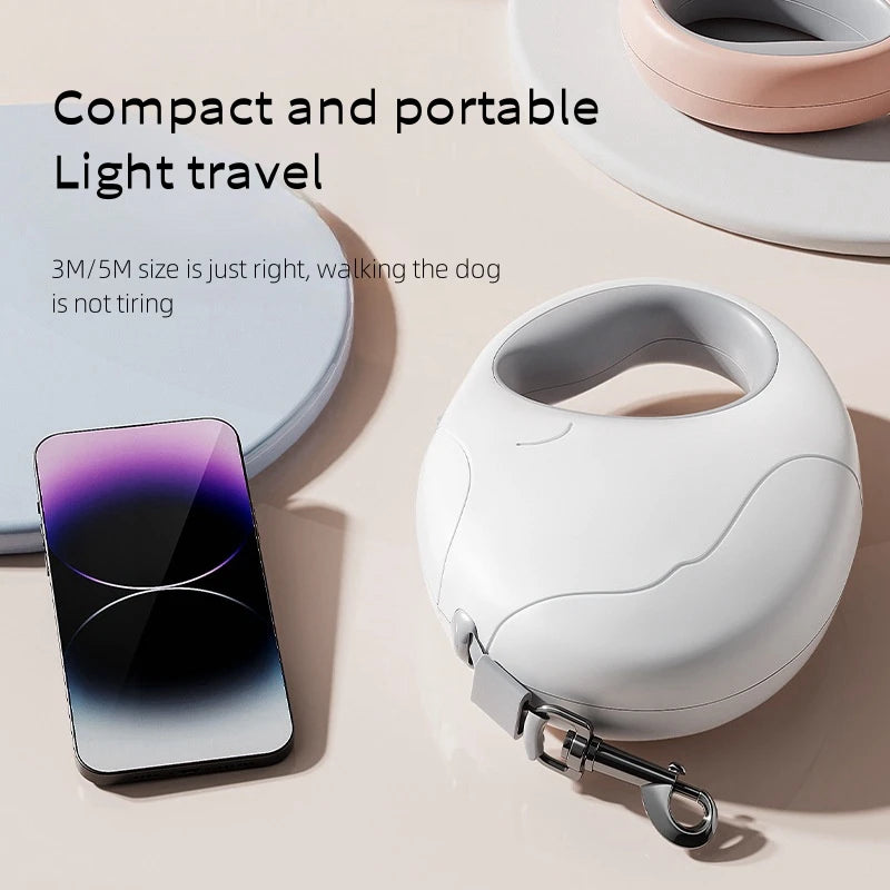 Minimalist Retractable Leash – Style Meets Function - Pet Bliss