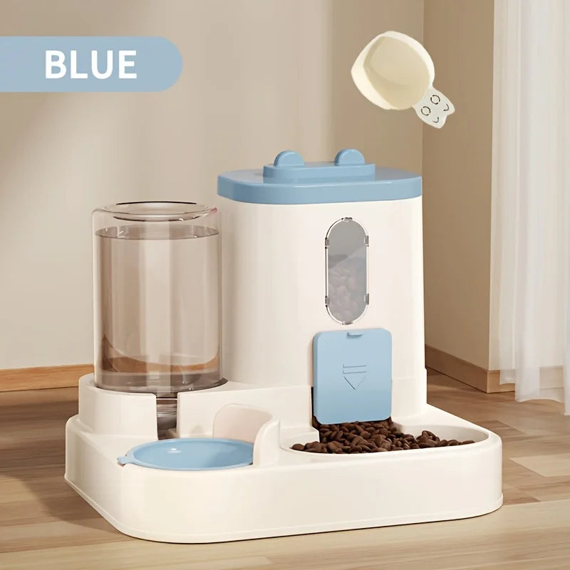Automatic Pet Feeder & Water Dispenser – Hassle-Free Mealtime for Your Furry Friends! - Pet Bliss
