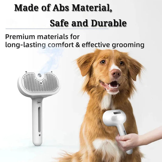 FurSpa Steam Grooming Brush - Pet Bliss