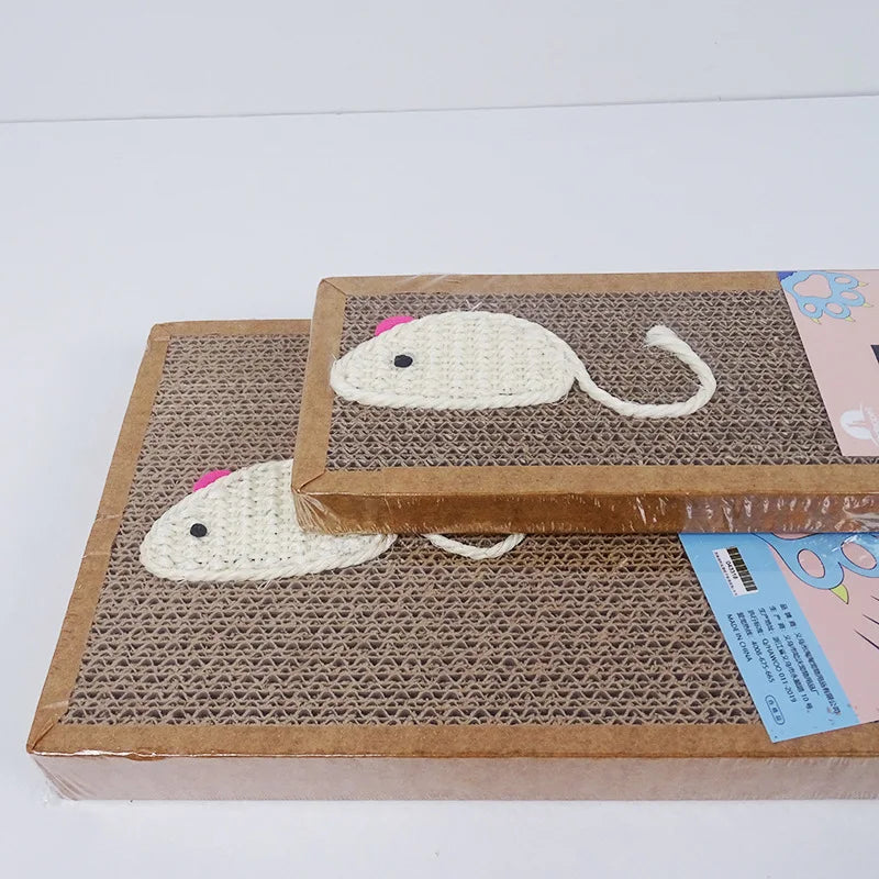 Mouse-Themed Cat Scratcher – Play, Scratch & Protect Your Furniture! - Pet Bliss