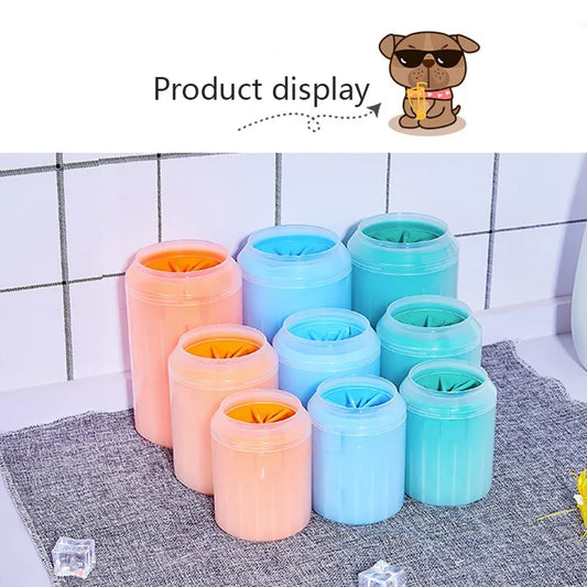 Soft Pet Paw Cleaning Cup - Pet Bliss