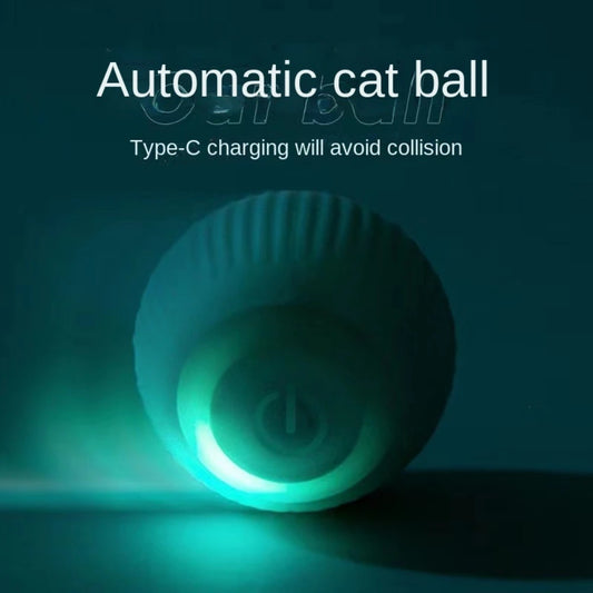 Automatic LED Cat Ball - Pet Bliss