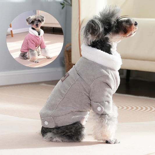 Faux Fur Dog Coat – Luxurious Warmth & Style for Your Pup! 🐾❄️ - Pet Bliss