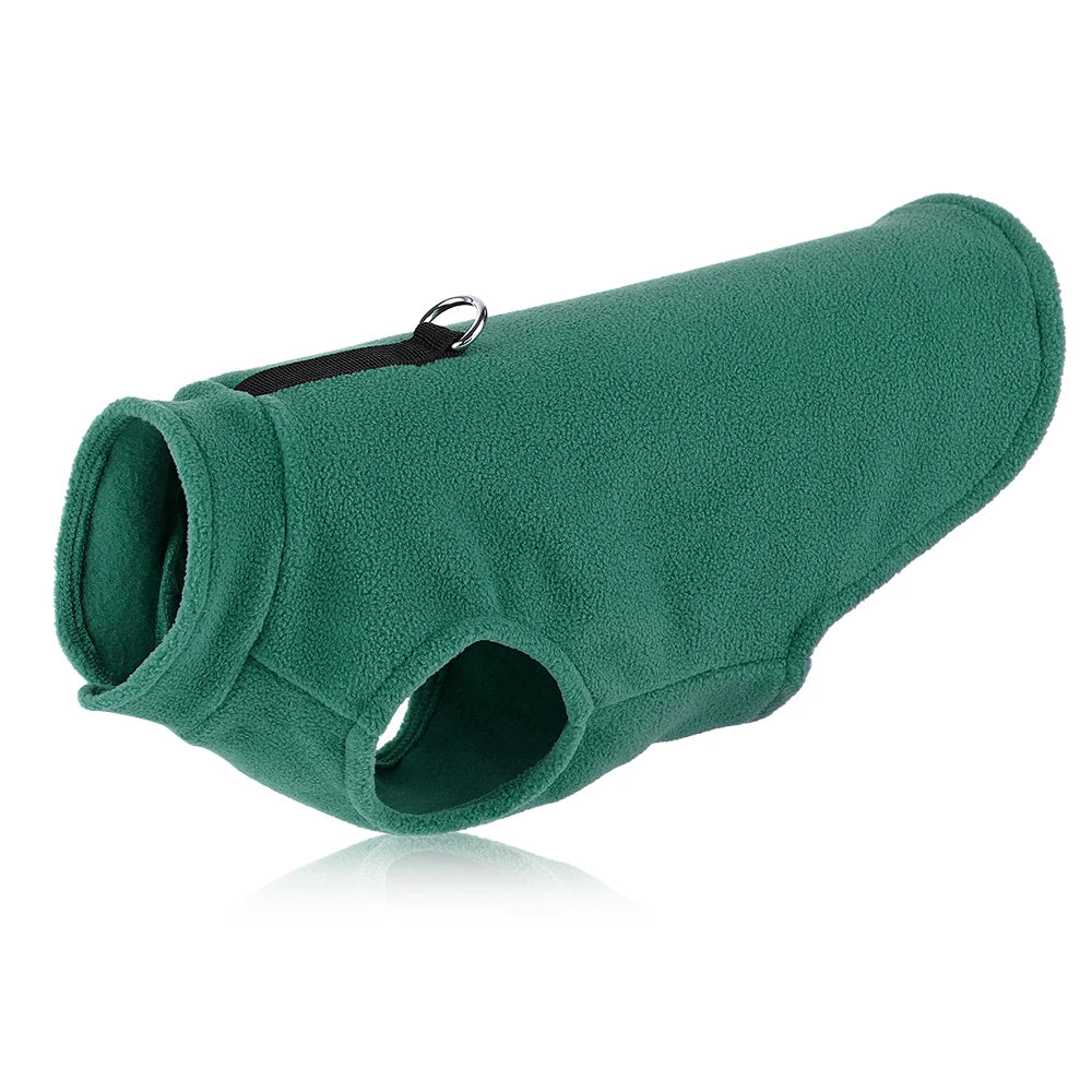 Cozy Fleece Pet Vest – Warmth with a Zip - Pet Bliss