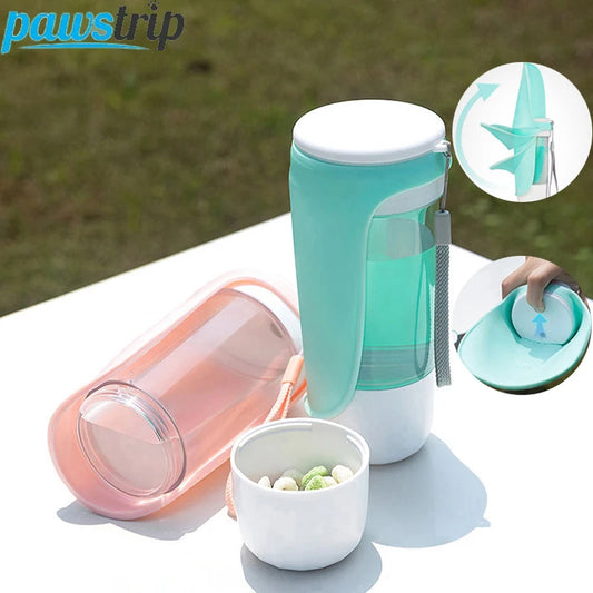 Portable Pet Water & Food Bottle 🐾 - Pet Bliss