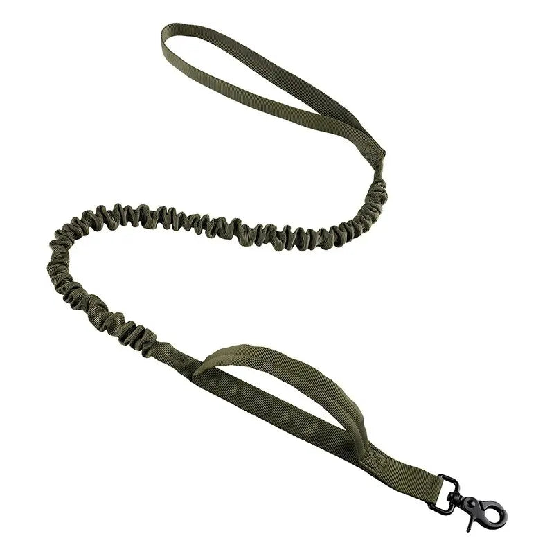 Tactical Bungee Dog Leash – Strong, Stretchy, and Built for Action - Pet Bliss