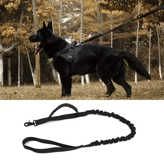 Tactical Bungee Dog Leash – Strong, Stretchy, and Built for Action - Pet Bliss