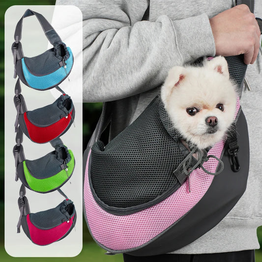 Hands-Free Pet Sling Carrier for Small Dogs & Cats - Pet Bliss