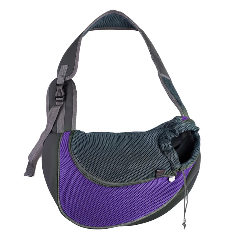 Hands-Free Pet Sling Carrier for Small Dogs & Cats - Pet Bliss