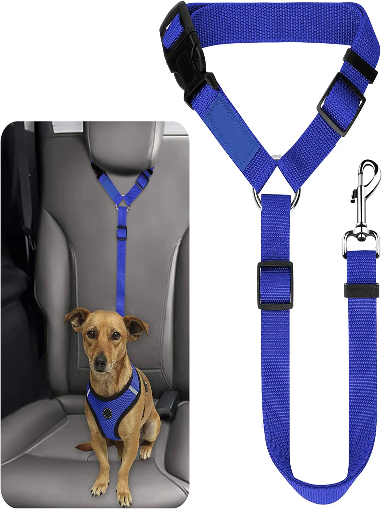 Dog Seat Belt – Ultimate Safety & Comfort for Your Pup! - Pet Bliss