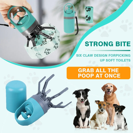 6-Claw Pooper Scooper – Mess-Free, Hands-Free, Stress-Free Cleanup! - Pet Bliss