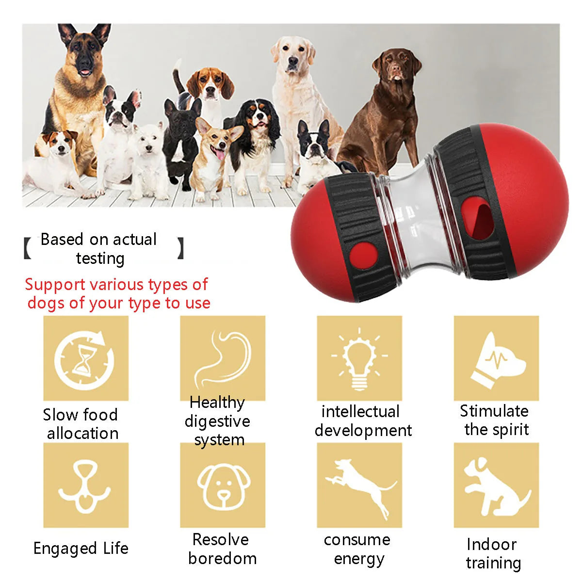 Tumble Treat Puzzle Ball - Pet Toy - Pet Bliss