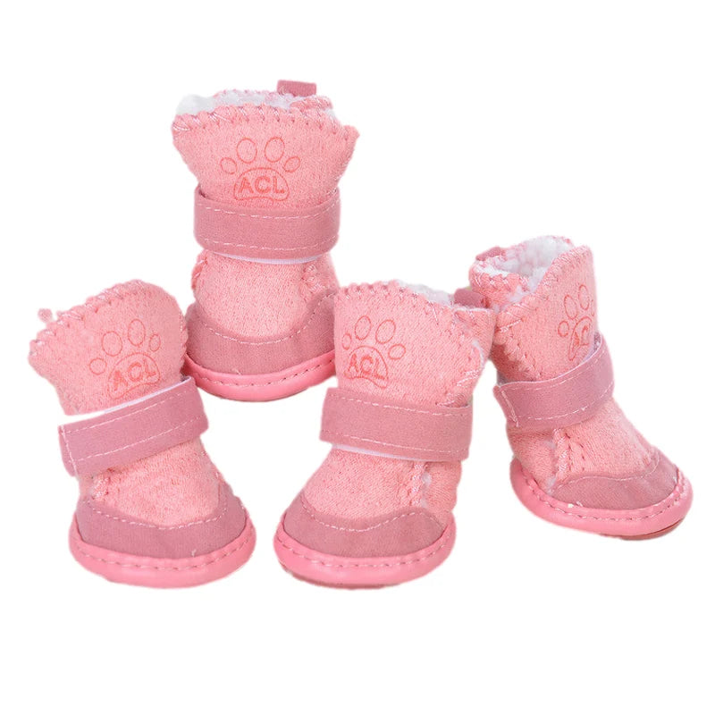 Pawstrip Winter Dog Boots (Set of 4) - Pet Bliss