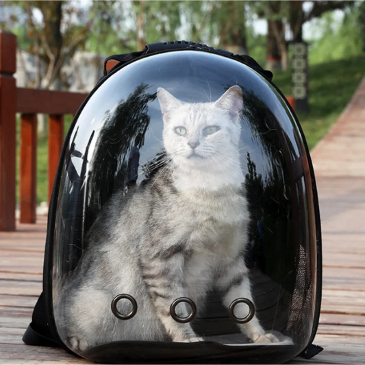 Space Capsule Pet Backpack – Travel in Style! 🚀 - Pet Bliss