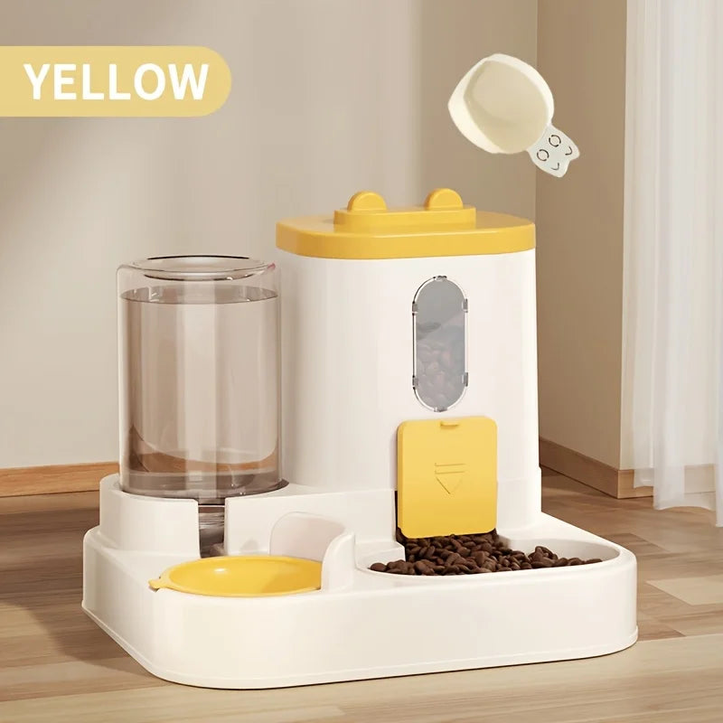 Automatic Pet Feeder & Water Dispenser – Hassle-Free Mealtime for Your Furry Friends! - Pet Bliss