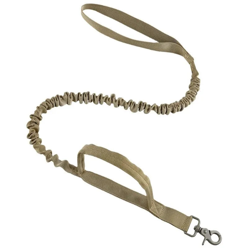 Tactical Bungee Dog Leash – Strong, Stretchy, and Built for Action - Pet Bliss