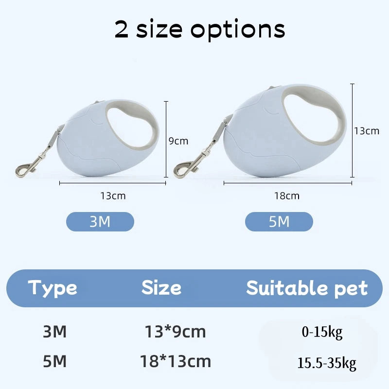 Minimalist Retractable Leash – Style Meets Function - Pet Bliss