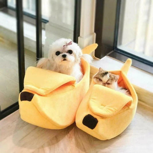 Banana Pet Bed – Cozy, Comfy, and Totally Appeeling - Pet Bliss