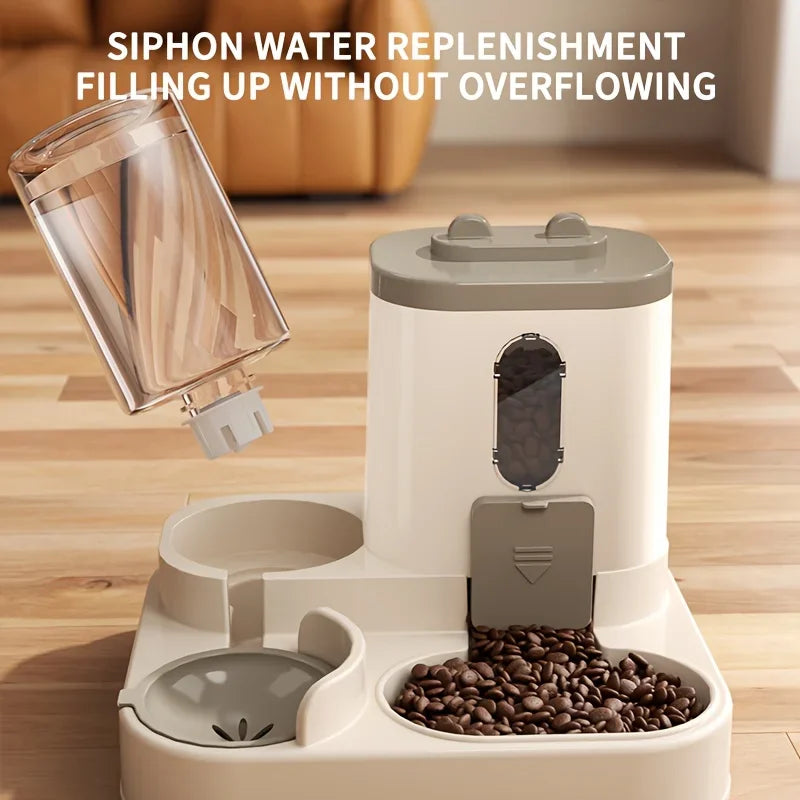 Automatic Pet Feeder & Water Dispenser – Hassle-Free Mealtime for Your Furry Friends! - Pet Bliss