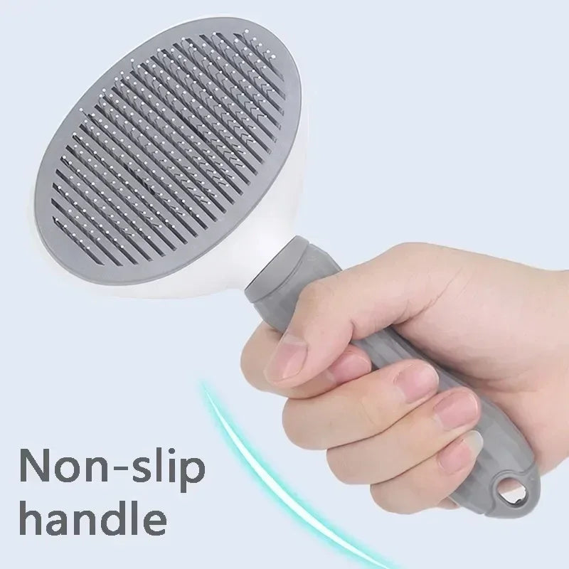 Self-Cleaning Pet Grooming Brush – Easy, Effective & Comfortable! - Pet Bliss