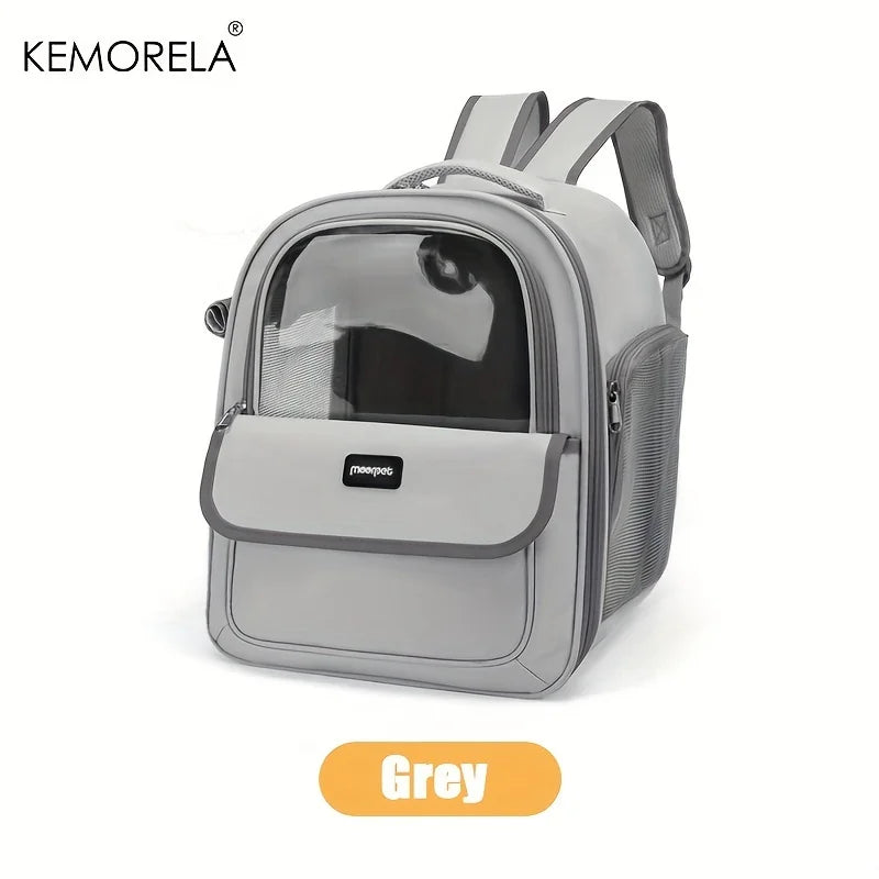 Luxury Pet Backpack Carrier – Stylish Comfort for Your Pets on the Go! - Pet Bliss