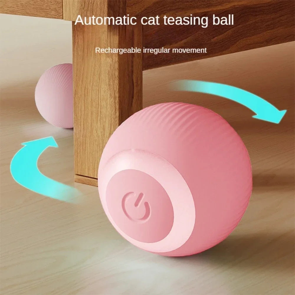 Automatic LED Cat Ball - Pet Bliss