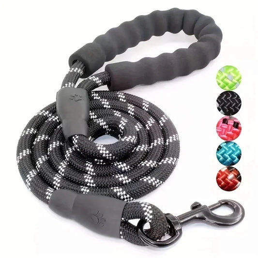 Heavy-Duty Rope Leash – Strong Grip, Smooth Walks - Pet Bliss