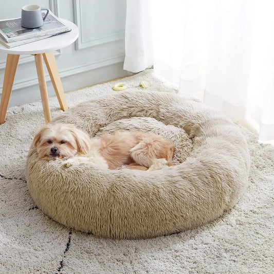 Ultra-Plush Calming Pet Bed – The Coziest Sleep Haven! - Pet Bliss