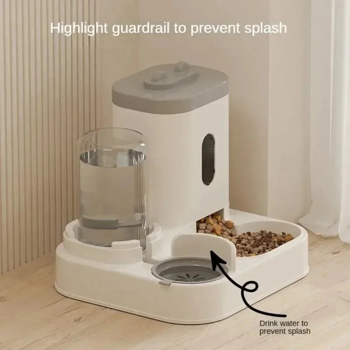 3-in-1 Pet Feeding Station – Smart, Sleek & Spill-Free - Pet Bliss