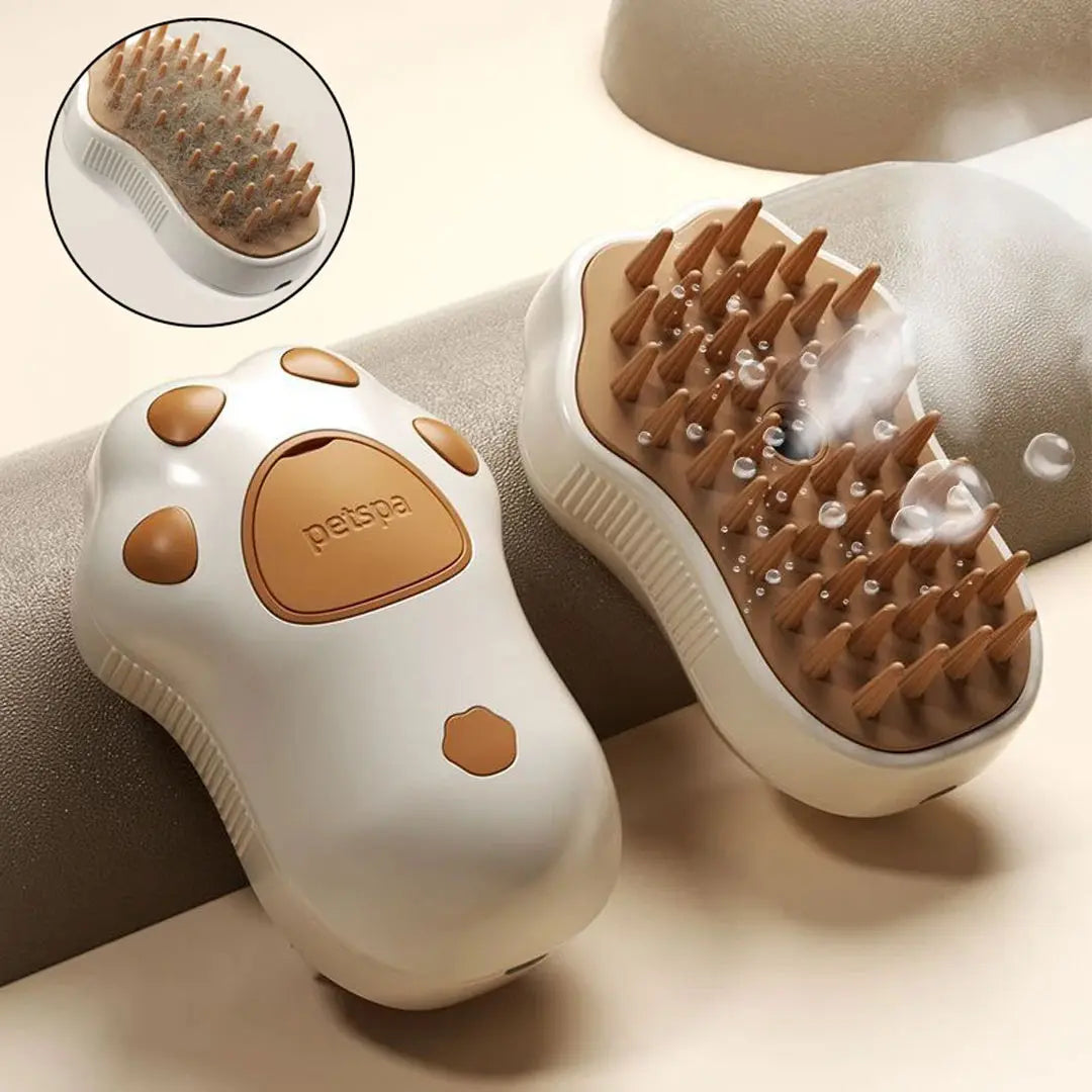 3-in-1 Pet Grooming Brush – Bath, Massage & Shedding Control! 🐾 - Pet Bliss