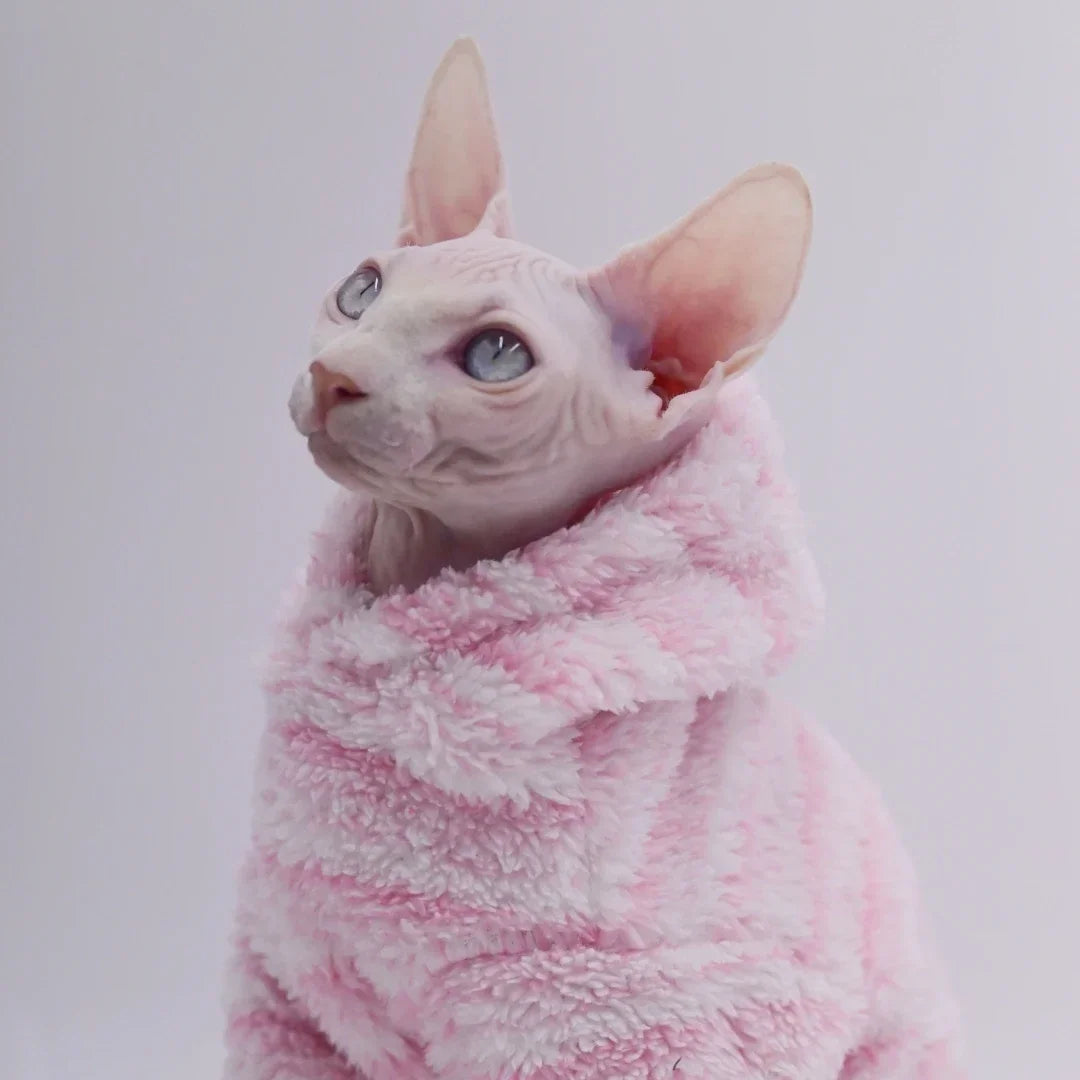 Cozy Fleece Sweater for Cats – Soft & Warm Winter Pet Clothing - Pet Bliss