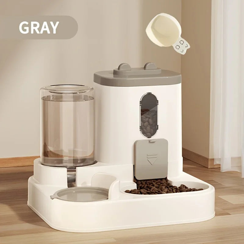 Automatic Pet Feeder & Water Dispenser – Hassle-Free Mealtime for Your Furry Friends! - Pet Bliss