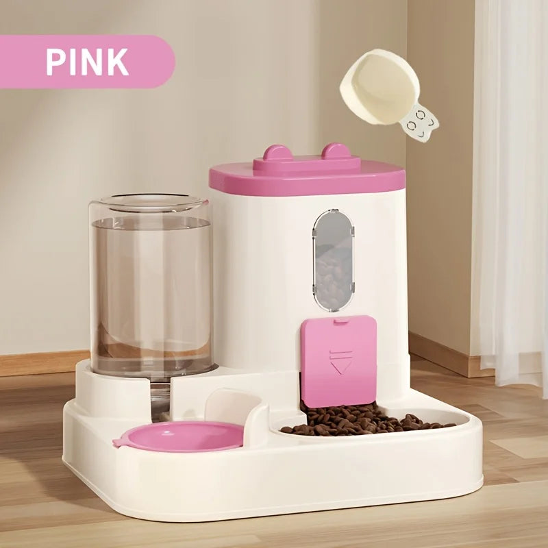 Automatic Pet Feeder & Water Dispenser – Hassle-Free Mealtime for Your Furry Friends! - Pet Bliss