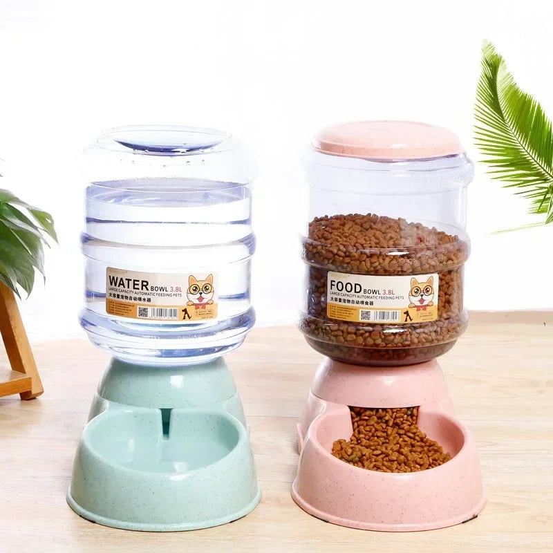 Automatic Pet Feeder & Water Dispenser – Hassle-Free Feeding Solution! - Pet Bliss
