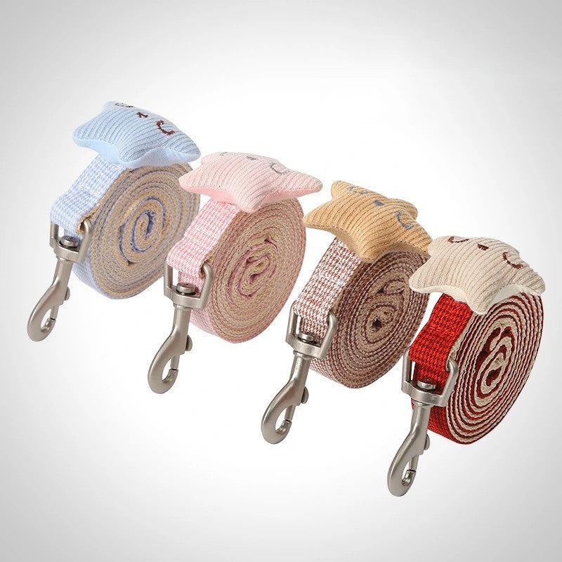 Adorable Cotton Harness & Leash Set – Soft, Stylish & Secure! - Pet Bliss